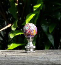 Small Colorful Lamp Finial, Kids Room