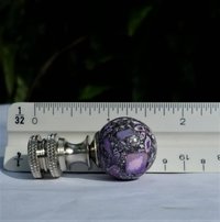 Small Purple Lamp Finial