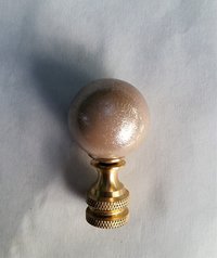 Beige Lamp Finial Medium