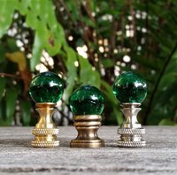Small Green Lamp Finial