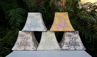 Toile Lampshade, Clip On, Various Colors