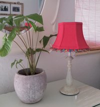 Hot Pink Lampshade, Clip On Lamp Shade