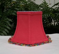 Hot Pink Lampshade, Clip On Lamp Shade