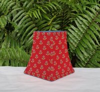 Vera Bradley Fabric Lamp Shade, Wine Red, Clip On