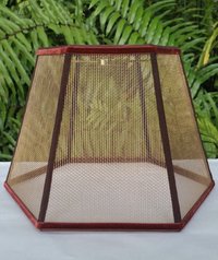 Wire Mesh Lamp Shade, Bronze Screen