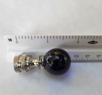 Small Cobalt Blue Lamp Finial