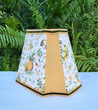 Pierre Deux Fruchie Fabric Lampshade, Medium Rectangle