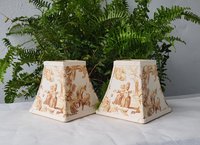 Pair of Romantic Sconce Lampshades