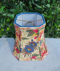 French Floral Square Lampshade