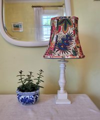 French Floral Square Lampshade