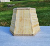 Papyrus Lampshade Hexagon Clip On