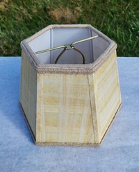 Papyrus Lampshade Hexagon Clip On