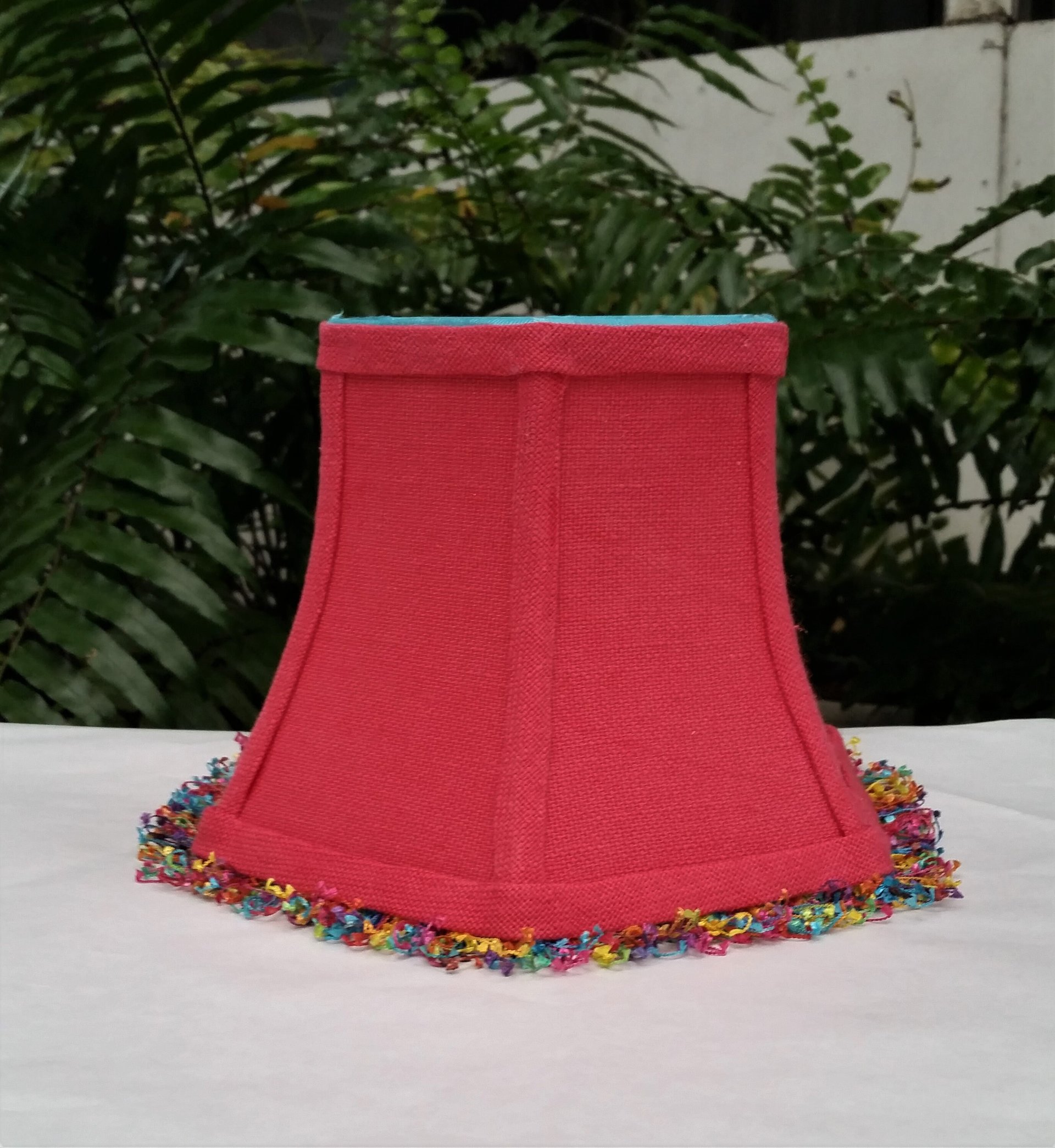 Hot Pink Lampshade, Clip On Lamp Shade