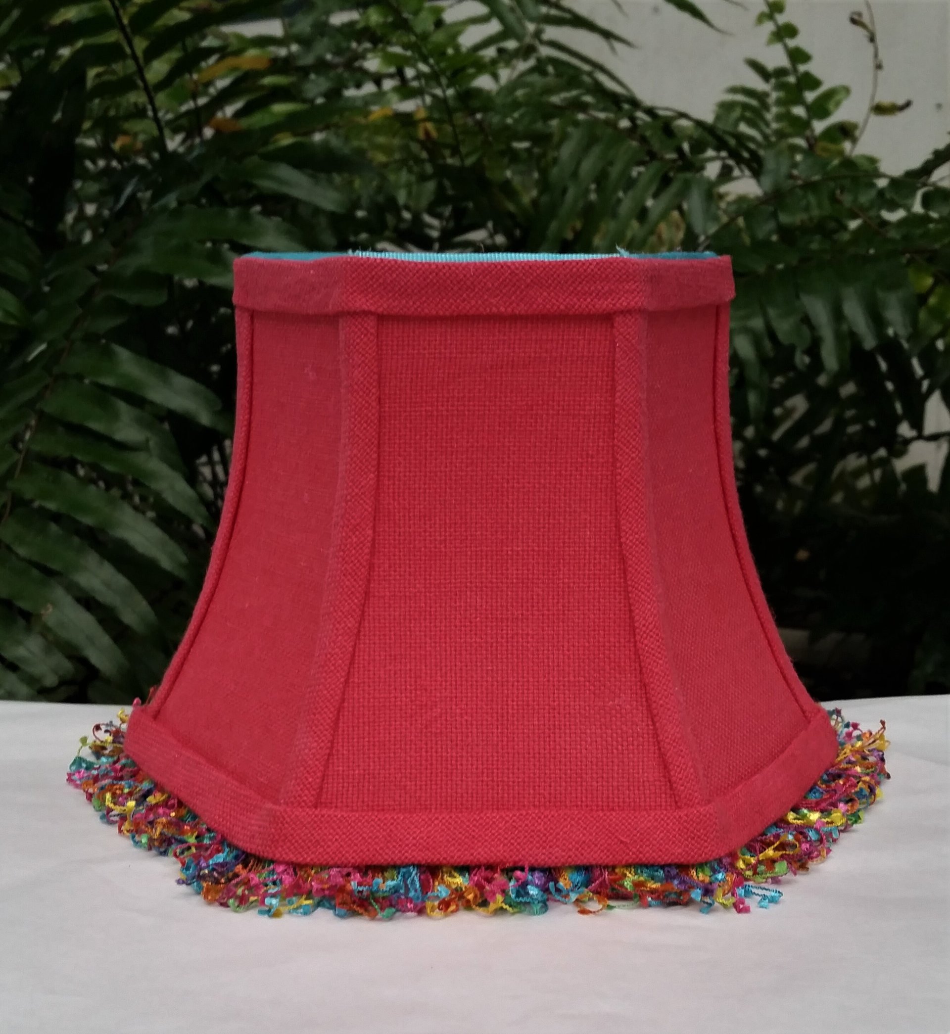 Hot Pink Lampshade, Clip On Lamp Shade