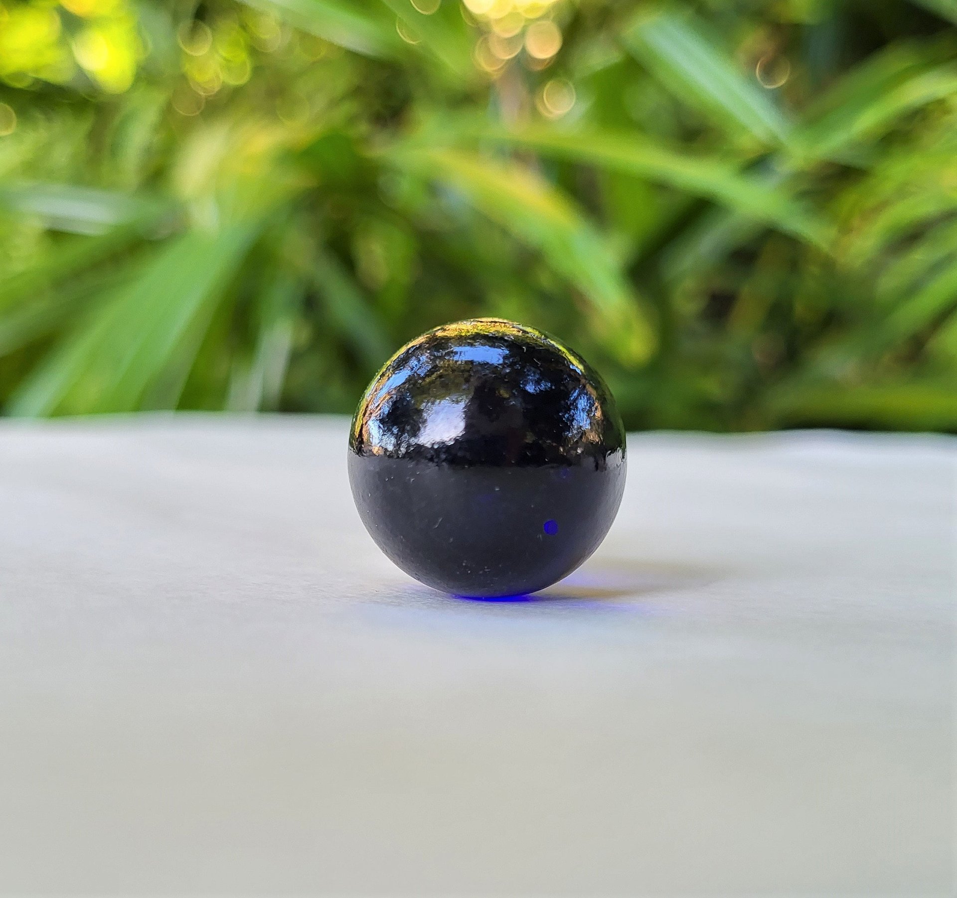 Small Cobalt Blue Lamp Finial
