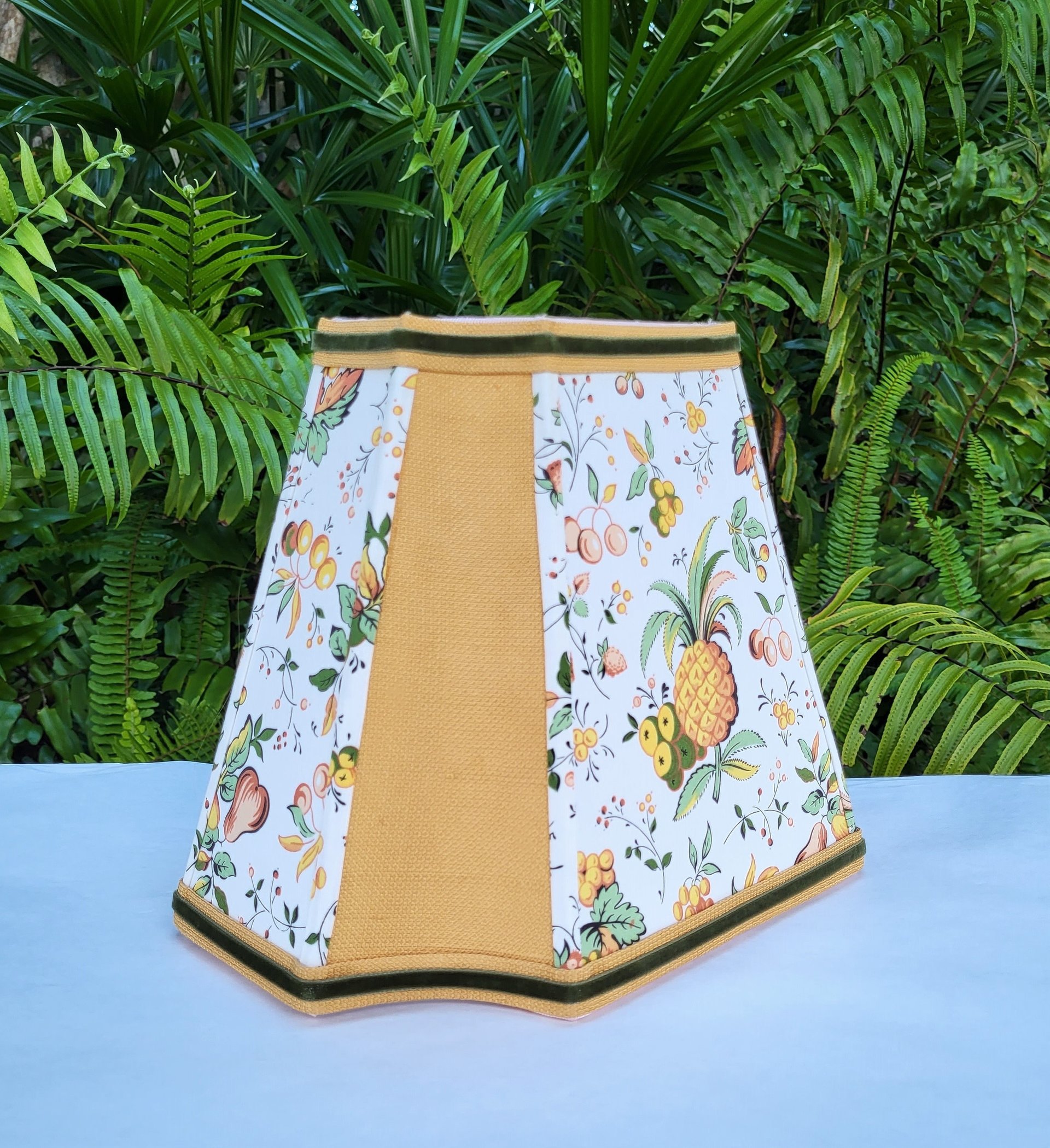 Pierre Deux Fruchie Fabric Lampshade, Medium Rectangle