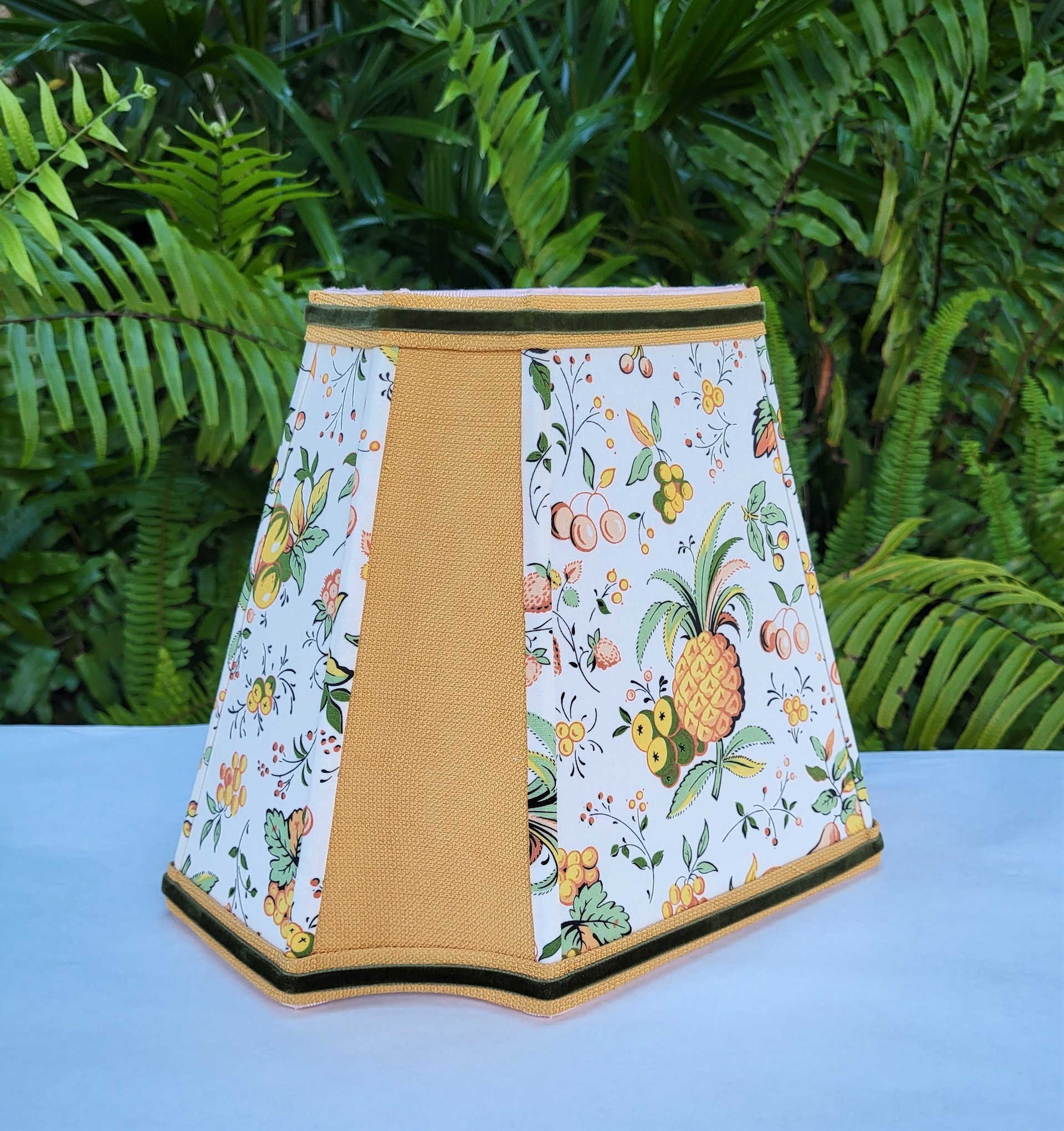 Pierre Deux Fruchie Fabric Lampshade, Medium Rectangle