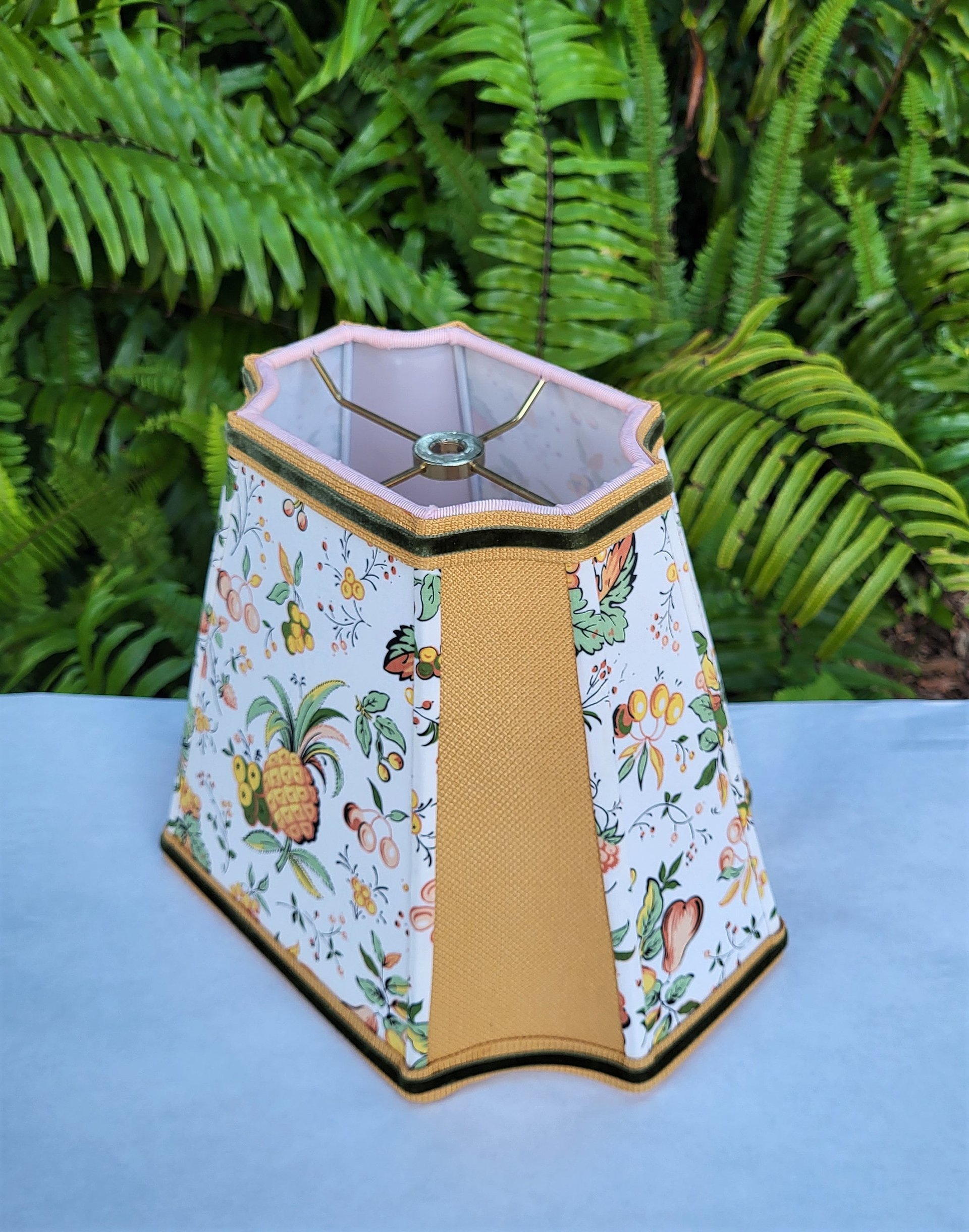 Pierre Deux Fruchie Fabric Lampshade, Medium Rectangle