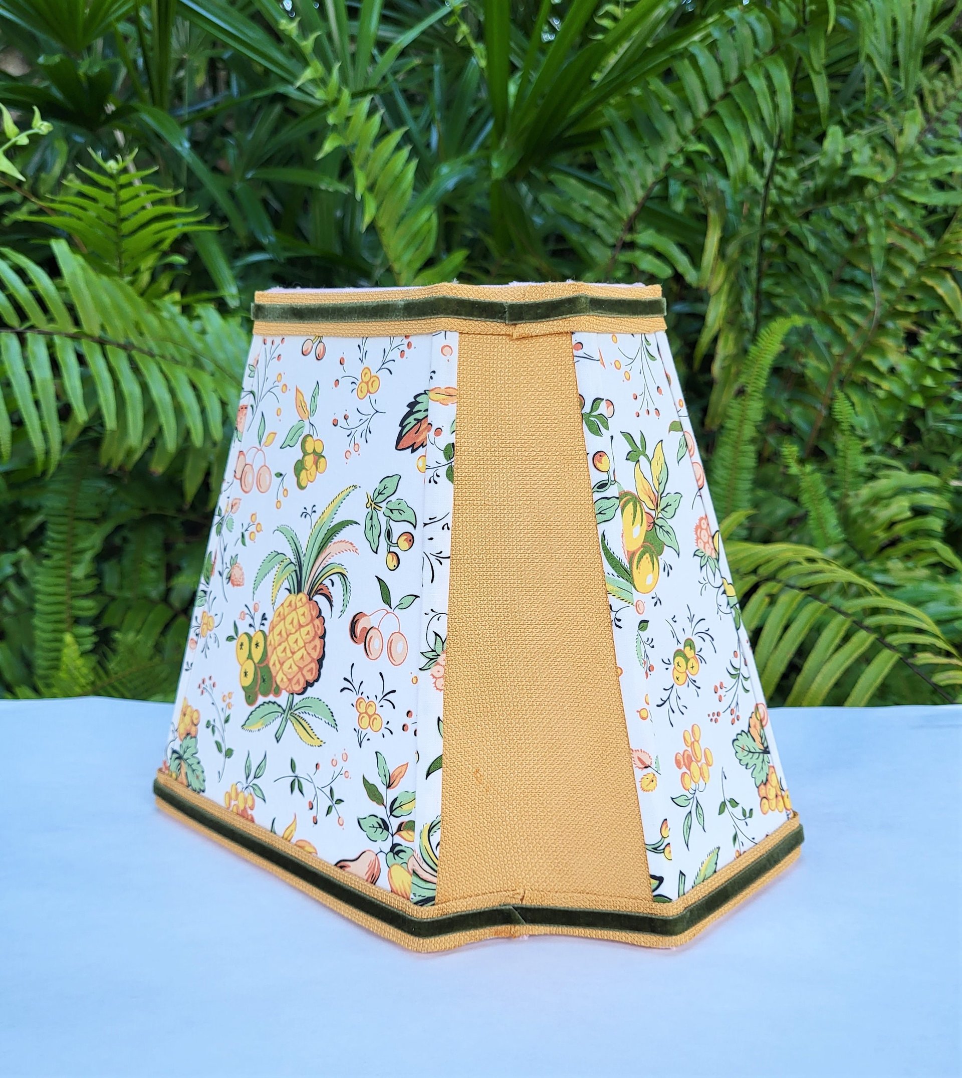 Pierre Deux Fruchie Fabric Lampshade, Medium Rectangle