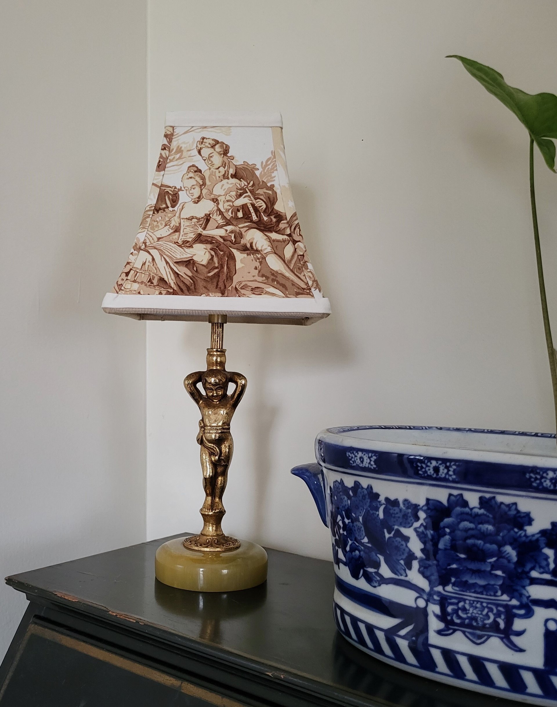 Pair of Romantic Sconce Lampshades