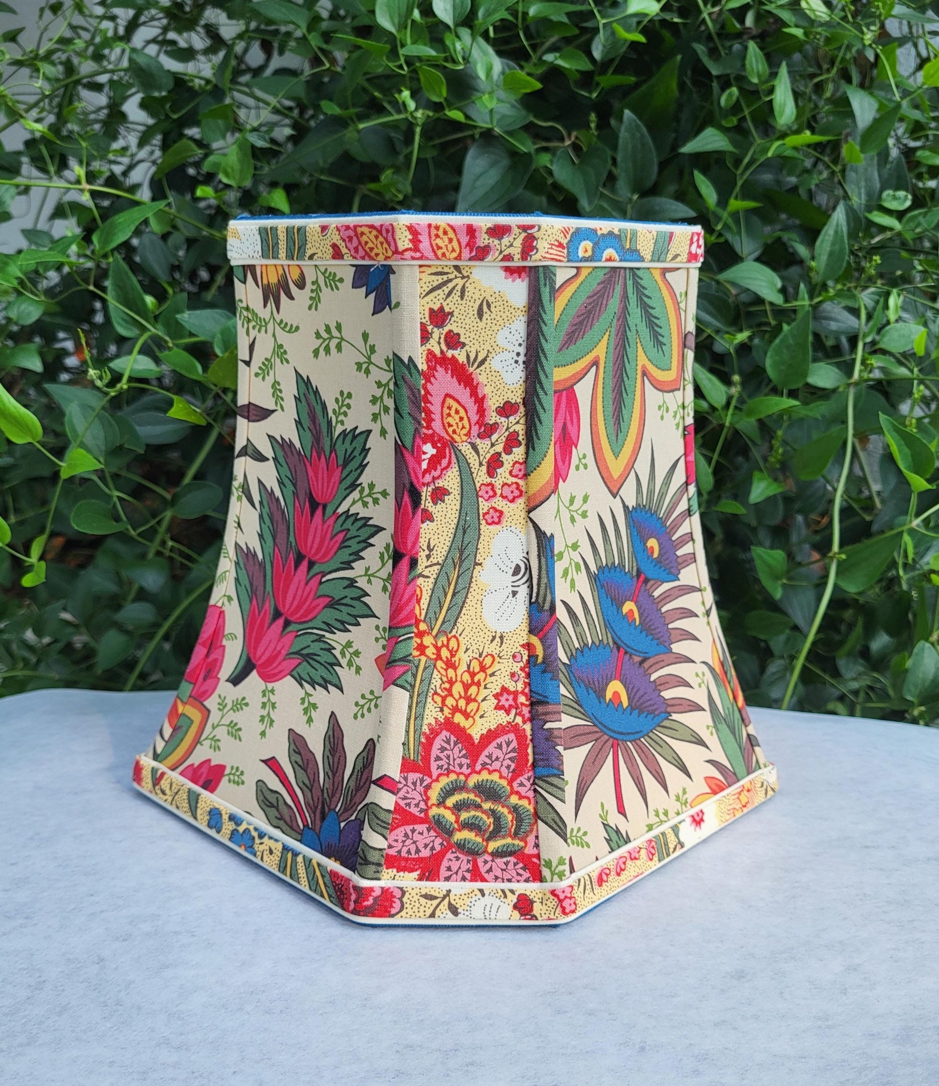 French Floral Square Lampshade