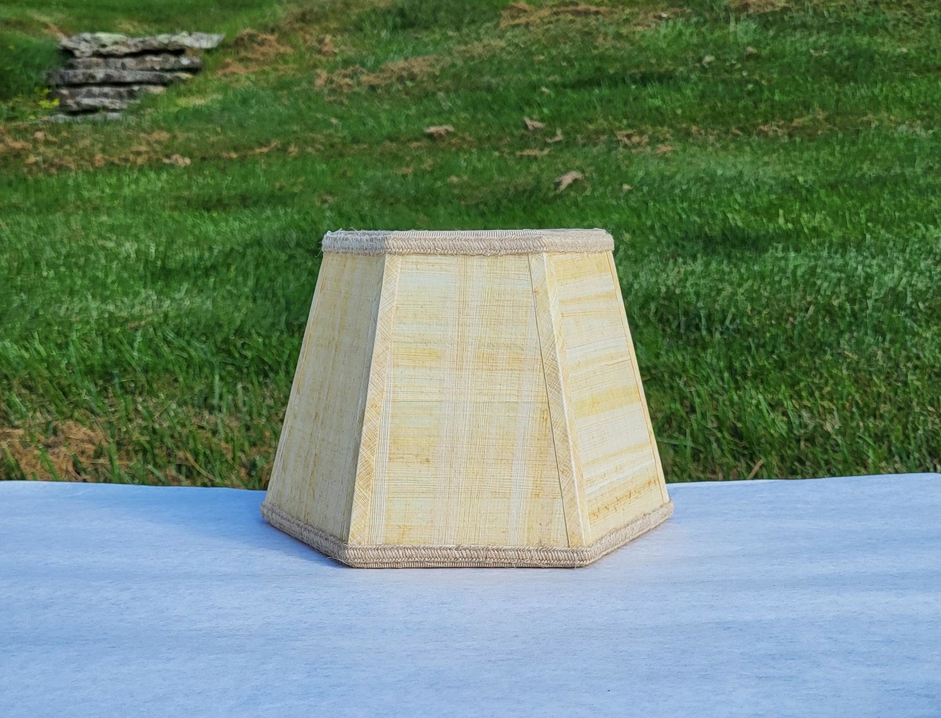 Papyrus Lampshade Hexagon Clip On